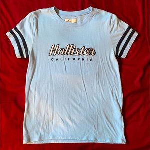 Blue Hollister shirt